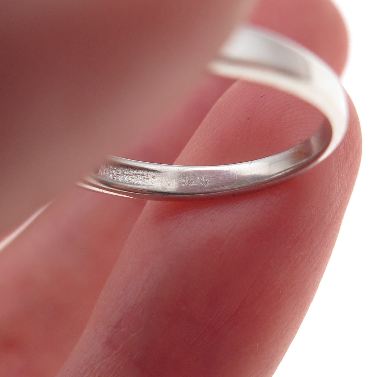 925 Sterling Silver Round-Cut Cognac & White C Z Heart Ring Size 5