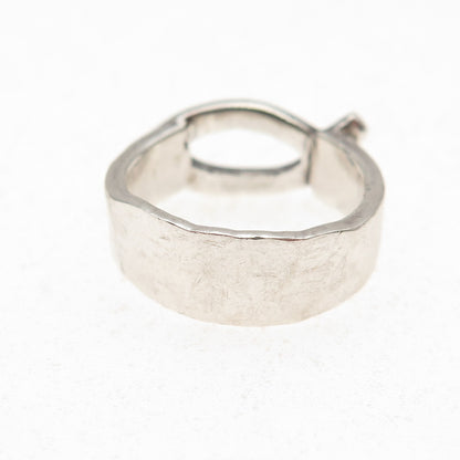 925 Sterling Silver Vintage Ichthys Religious Oxidized Ring Size 6