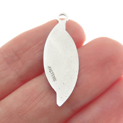 JOSTENS 925 Sterling Silver Vintage Cross Religious Pendant