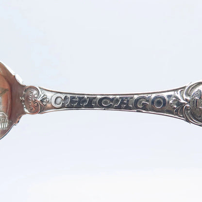 925 Sterling Silver Vintage R. Wallace & Sons Mfg. Co "Chicago" Spoon