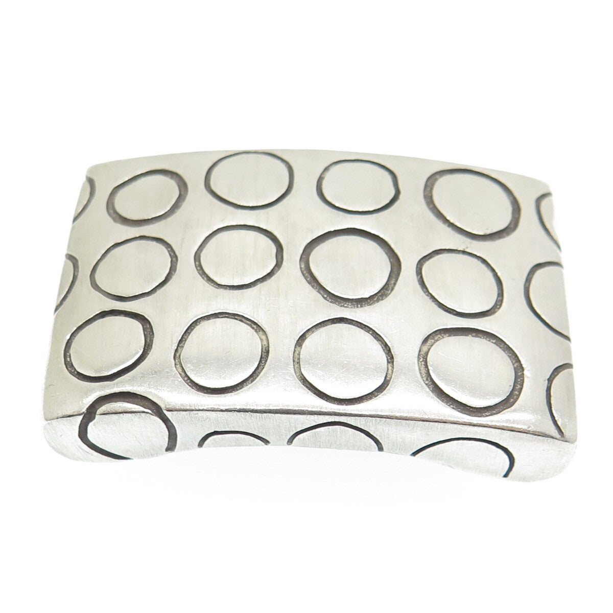 LISA JENKS 925 Sterling Silver Vintage Modernist Centerpiece Bracelet Part