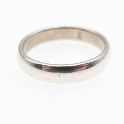 James Avery 925 Sterling Silver Vintage Classic Wedding Band Ring Size 6.5