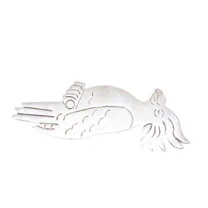 925 Sterling Silver Vintage Mexico Parrot Bird Pin Brooch