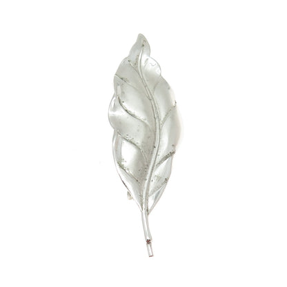 WINARD 925 Sterling Silver Antique Art Deco Leaf Pin Brooch