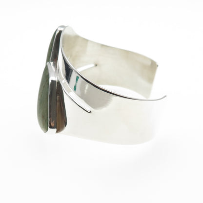 Jay King Desert Rose 925 Sterling Silver Vintage Rhyolite Adjustable Bracelet 7"