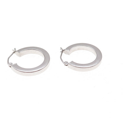 925 Sterling Silver Hoop Earrings