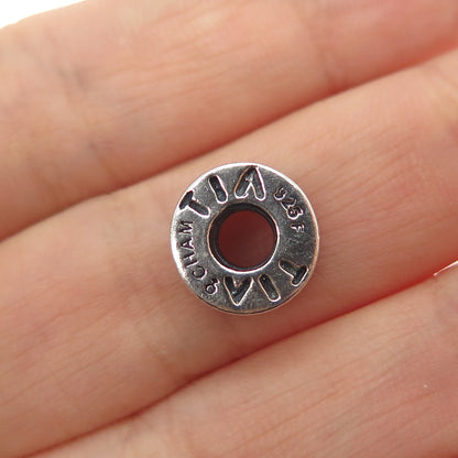 CHAMILIA 925 Sterling Silver Aunt Tante Tia Slide Bead Charm