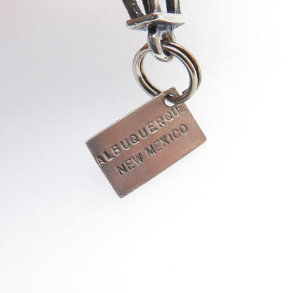 BELL TRADING 925 Sterling Silver Vintage Sandia Peak Tramway 3D Charm Pendant