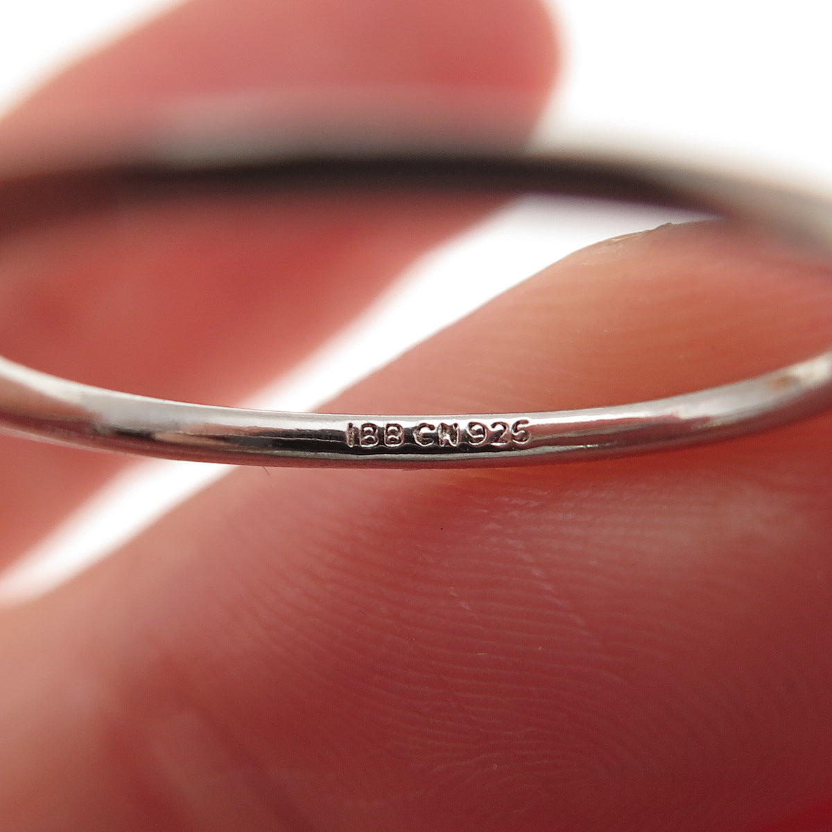 925 Sterling Silver Real Round-Cut Opal & C Z Ring Size 7