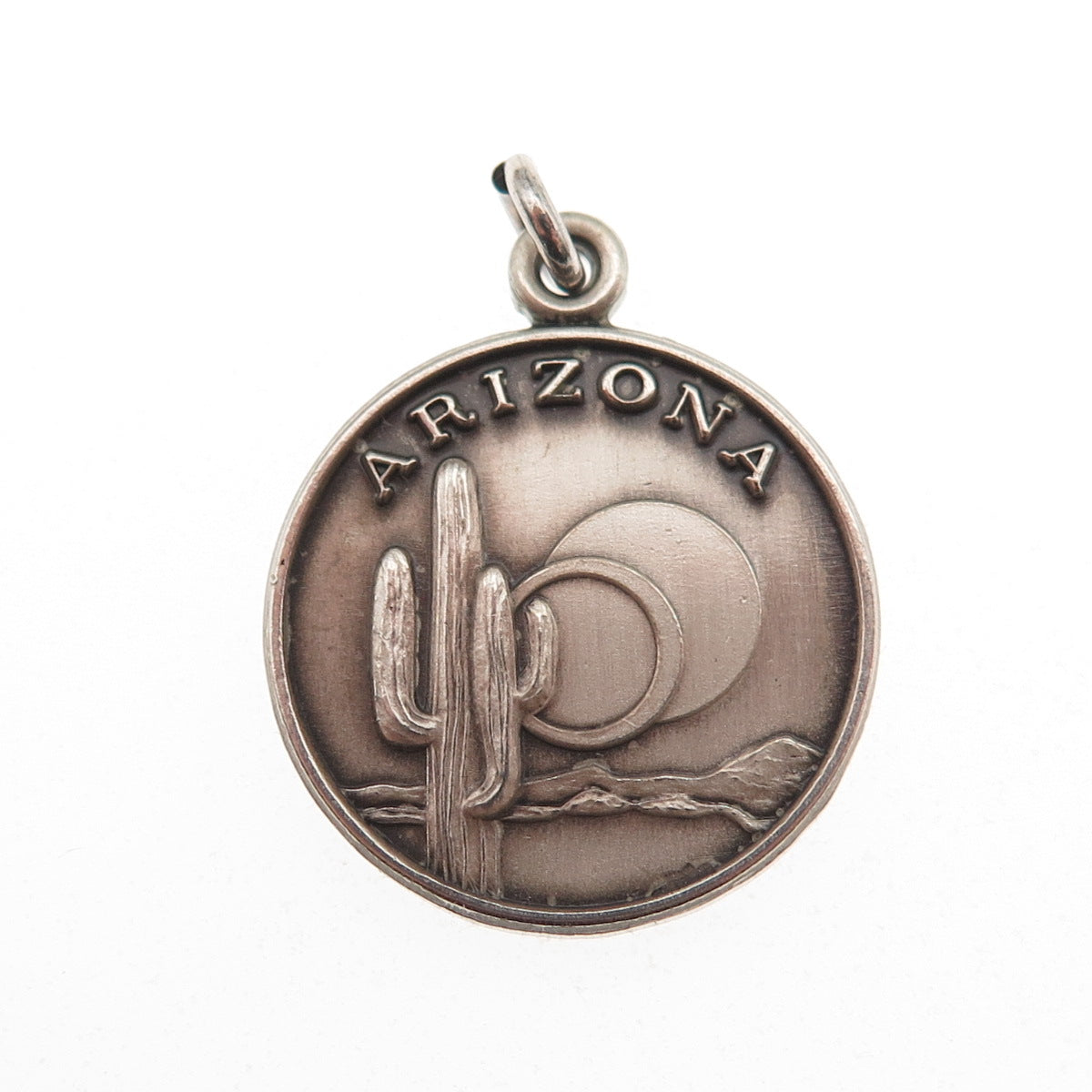 925 Sterling Silver Vintage 1975 Arizona President's Club Charm Pendant