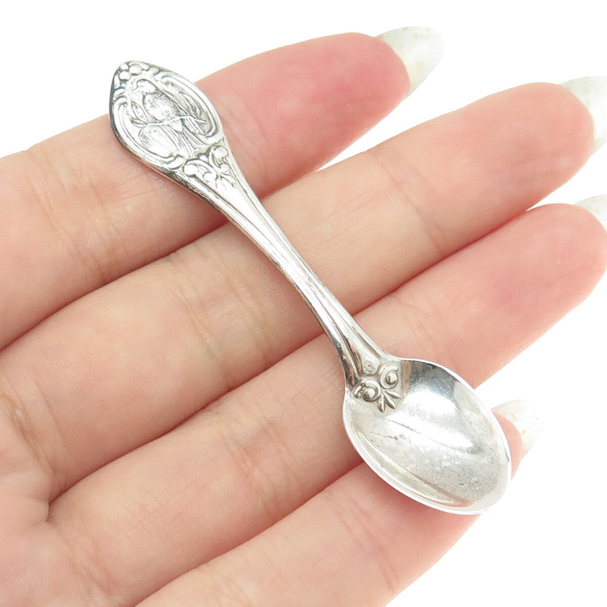 925 Sterling Silver Vintage 1979 Connecticut Salt & Spices Spoon