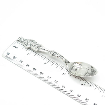 925 Sterling Silver Antique Art Deco Victor Seidman Mfg. Co. Liberty Bell Spoon