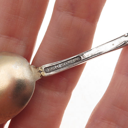 925 Sterling Silver Antique Art Deco CB&H Atlantic City Coffee Spoon