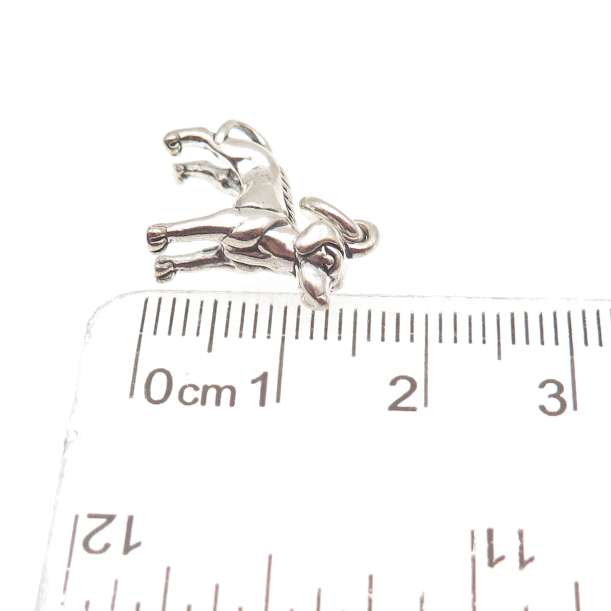 925 Sterling Silver Vintage Rhodesian Ridgeback Dog 3D Mini Charm Pendant