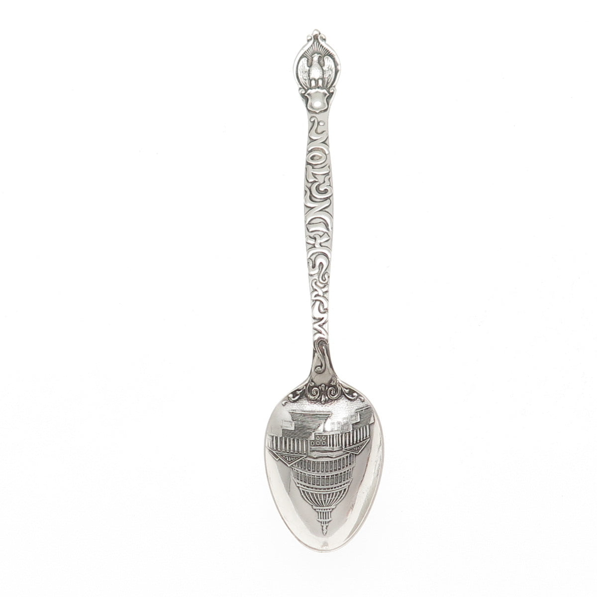 Dominick & Haff 925 Sterling Silver Antique Art Deco Washington DC Coffee Spoon