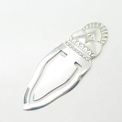 925 Sterling Silver Vintage Tribal Bookmark