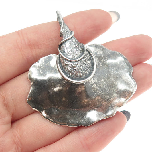925 Sterling Silver Vintage Magic Sorting Hat Pendant