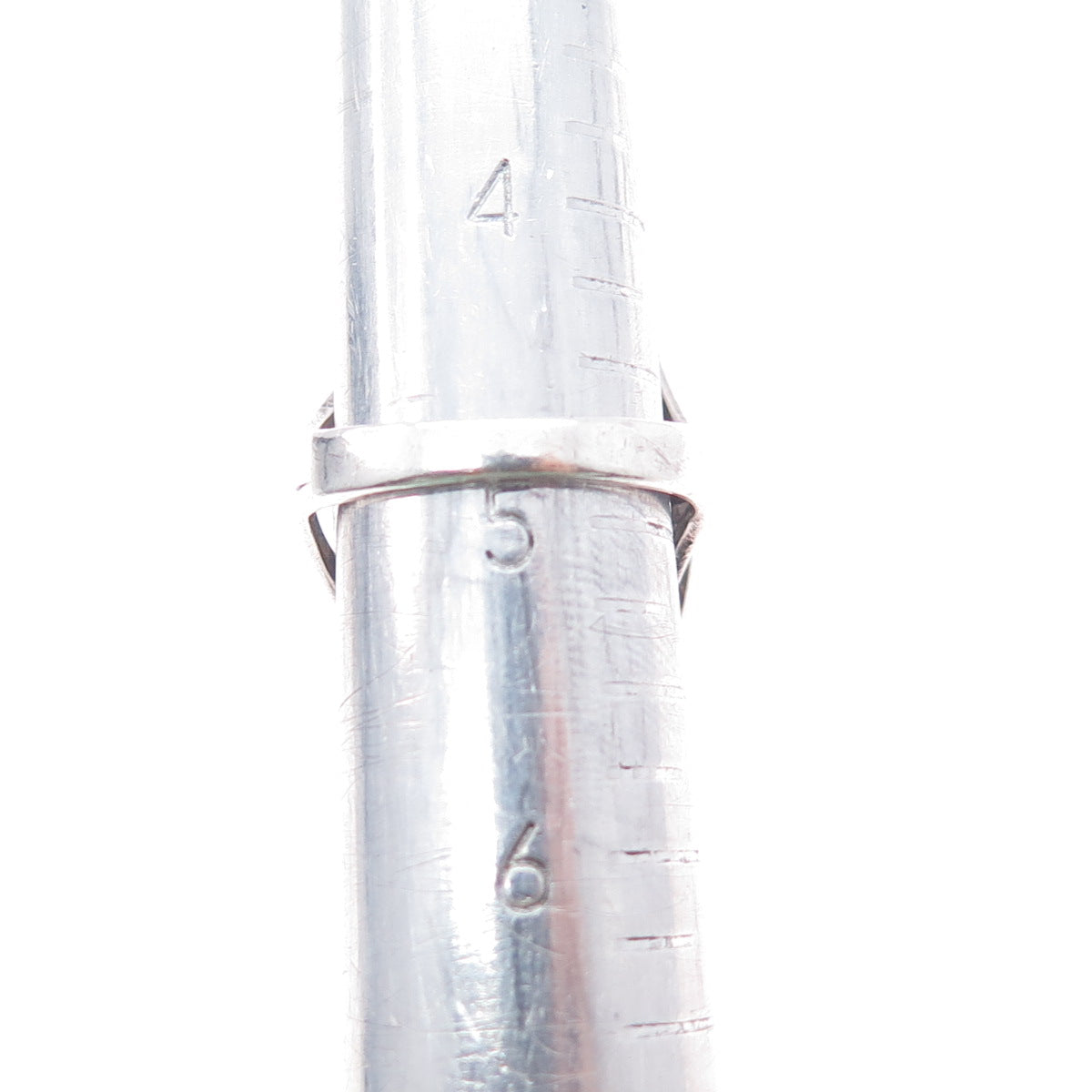 Old Pawn 925 Sterling Silver Vintage Southwestern Agate Tribal Ring Size 5