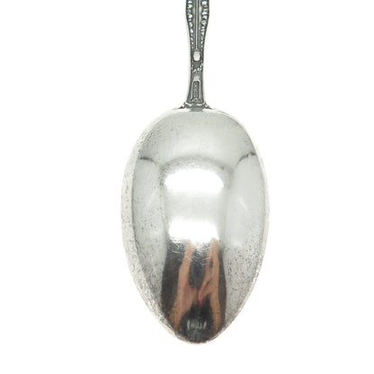 MECHANICS 925 Sterling Silver Antique Art Deco Colorado Springs Coffee Spoon