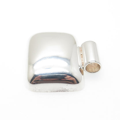 MWS Mark Wasserman Samara Sterling Silver Vintage Mexico Modernist Slide Pendant