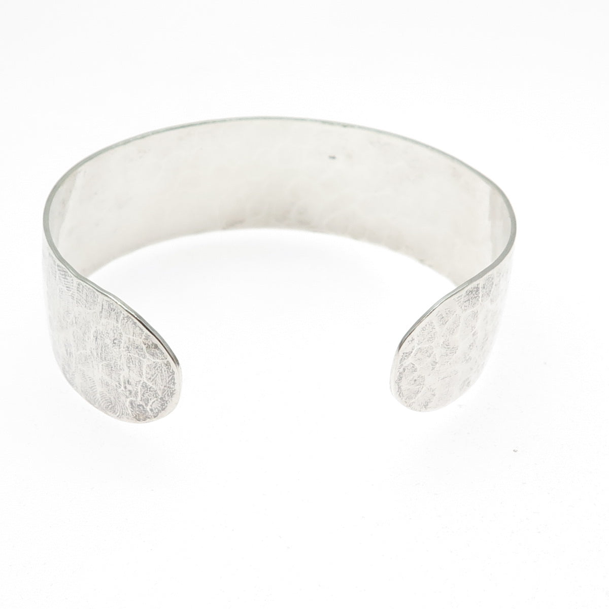 REED & BARTON 925 Sterling Silver Vintage Hammered Adjustable Bracelet 7" X642