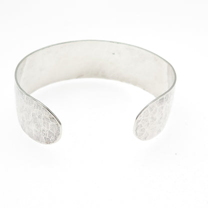 REED & BARTON 925 Sterling Silver Vintage Hammered Adjustable Bracelet 7" X642