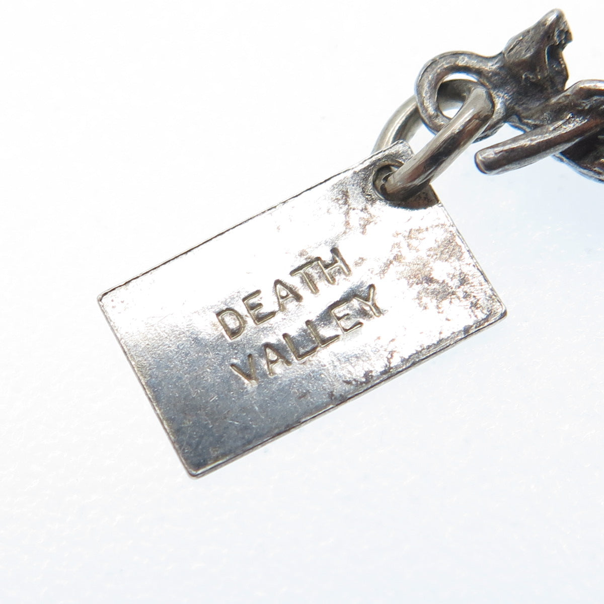 BELL TRADING POST Sterling Silver Vintage Death Valley Horse Rider Charm Pendant