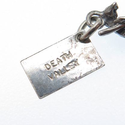 BELL TRADING POST Sterling Silver Vintage Death Valley Horse Rider Charm Pendant
