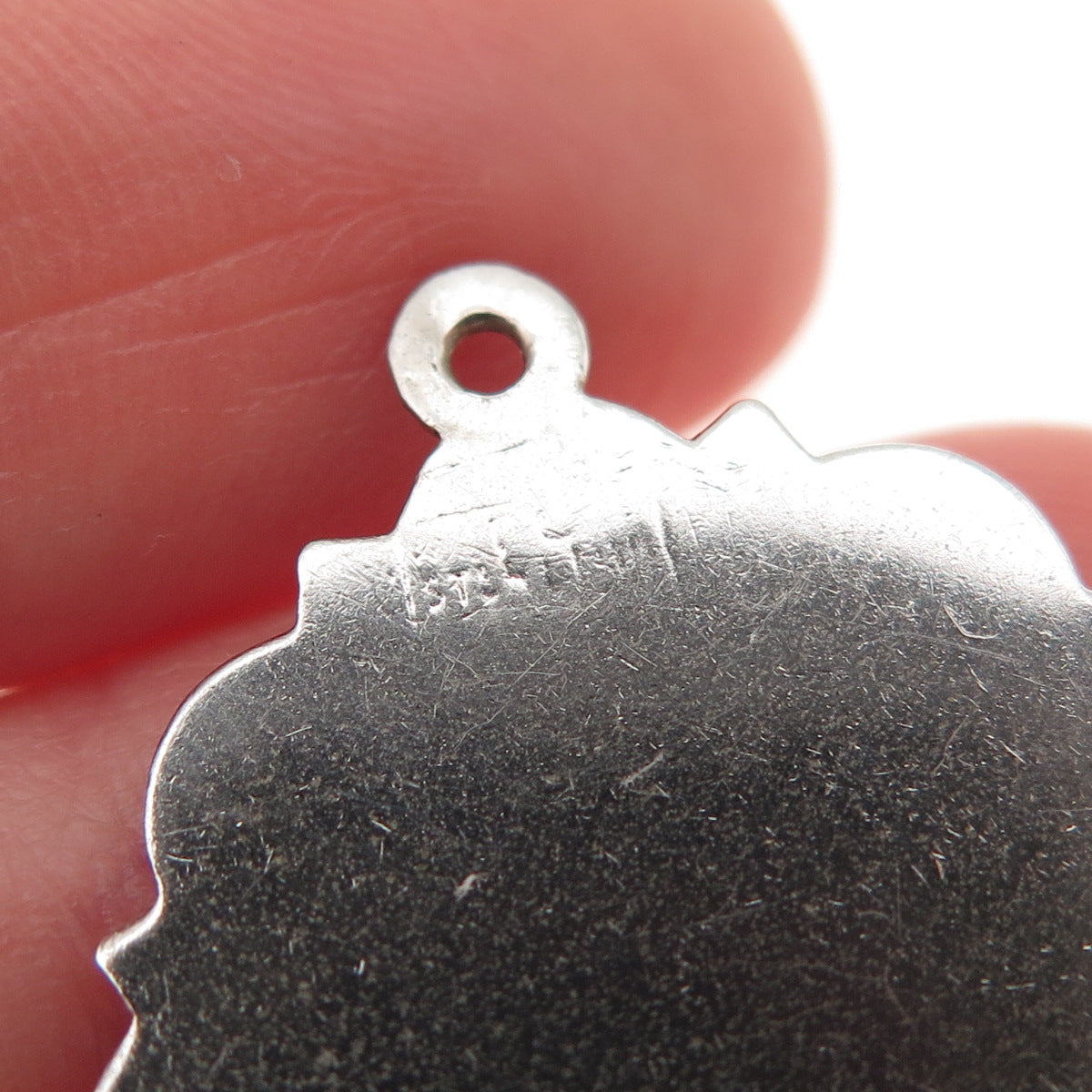 TOWN & COUNTRY 925 Sterling Silver Vintage Graduation Day Charm Pendant