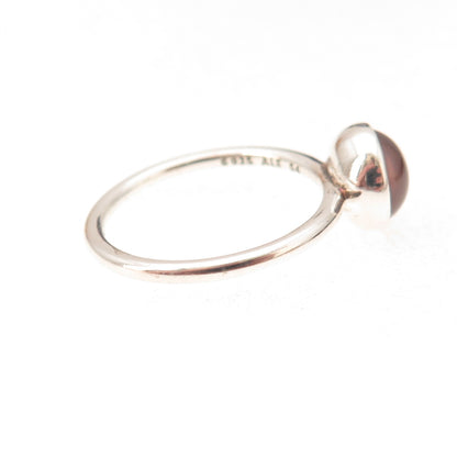 Pandora 925 Sterling Silver Rose Crystal Poetic Droplet Ring Size 6.75