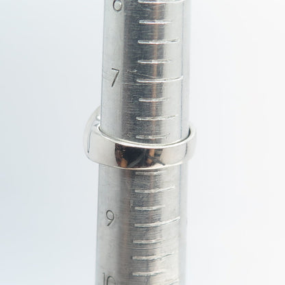 925 Sterling Silver Pave C Z Ring Size 8.25