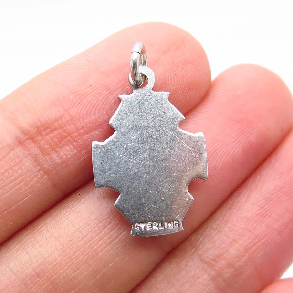 925 Sterling Silver Vintage "American Fraternitas" Pendant