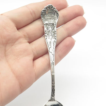 925 Sterling Silver Antique Gorham Elmer E. Sanborn Claremont Demitasse Spoon