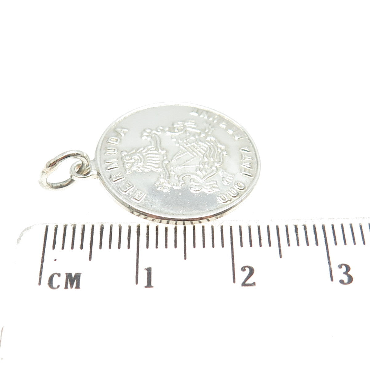 PAYTON, PEPPER & SONS LTD 925 Sterling Silver Vintage Birmingham Bermuda Pendant