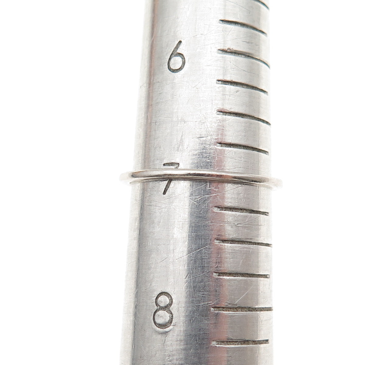 925 Sterling Silver Real Round-Cut Opal & C Z Ring Size 7