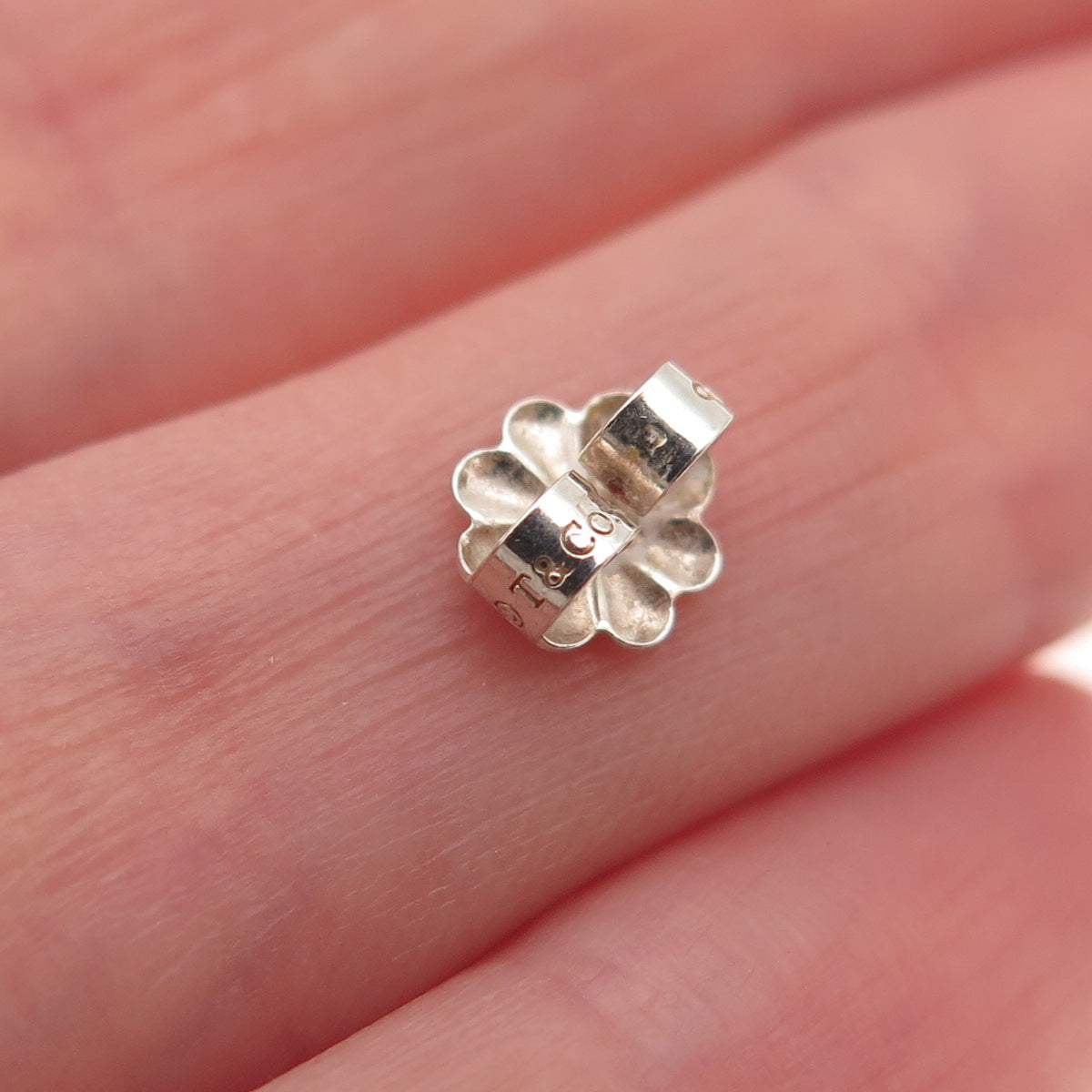 Tiffany & Co. 925 Sterling Silver Vintage HardWear 10mm Ball Stud Earrings