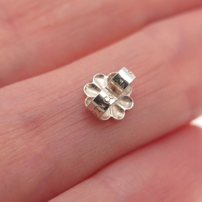 Tiffany & Co. 925 Sterling Silver Vintage HardWear 10mm Ball Stud Earrings