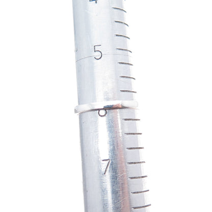 RJ GRAZIANO 925 Sterling Silver Vintage Round-Cut C Z Bypass Ring Size 6