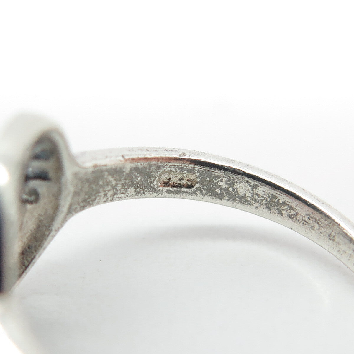 925 Sterling Silver Vintage Tree of Life Ring Size 7.75