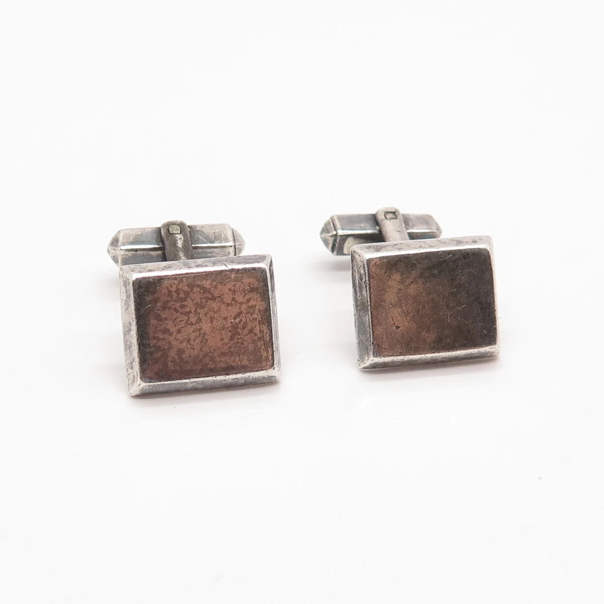 950 Silver Vintage TexturedCufflinks