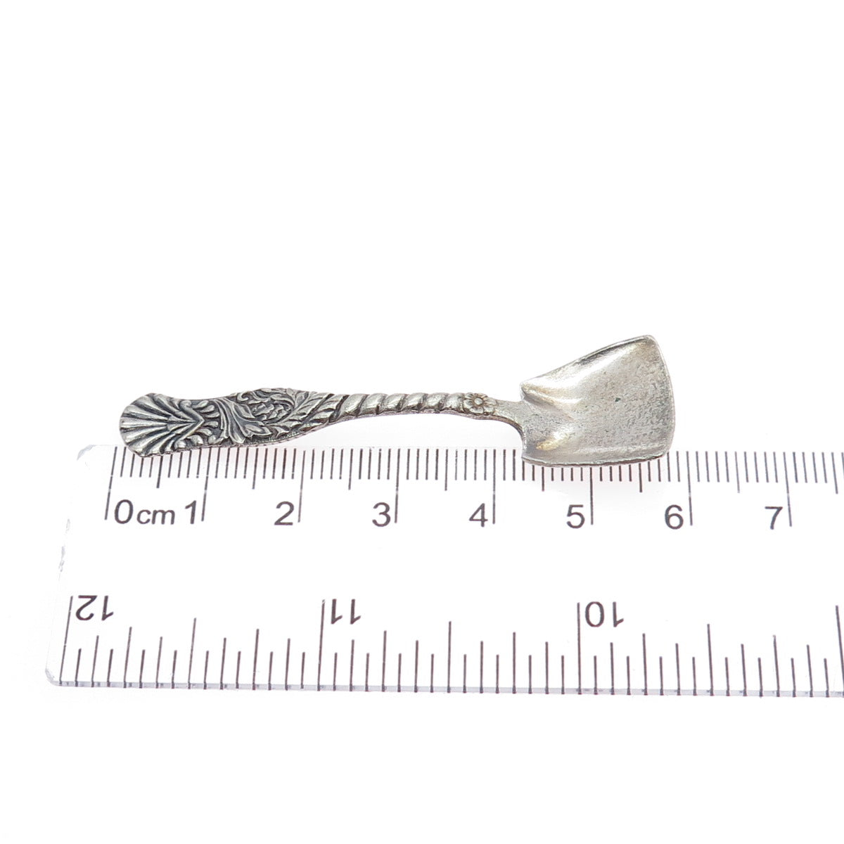 MALTBY STEVENS & CURTISS CO. 925 Sterling Silver Antique Salt & Spices Spoon