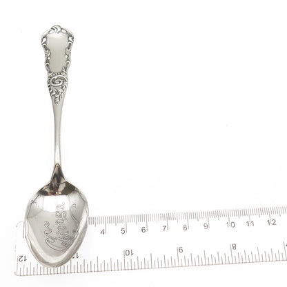 925 Sterling Silver Antique Art Deco Chicago States & Cities Coffee Spoon