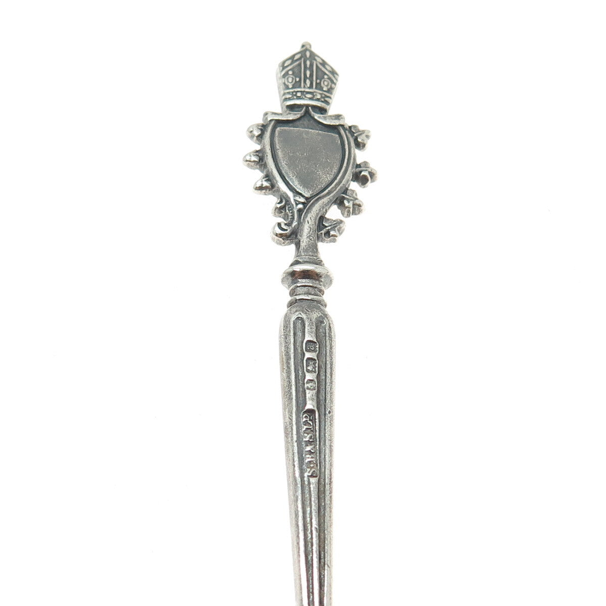 S. BLANCKENSEE & SON Sterling Silver Antique 1900 Birmingham Oxford Coffee Spoon