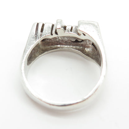 925 Sterling Silver Vintage "Ruben" Name Ring Size 12
