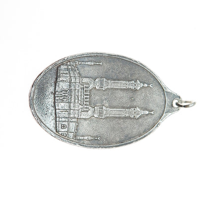 999 Fine Silver Vintage PAMP Suisse Essayeur Fondeur 15.0g Kaaba Mecca Pendant