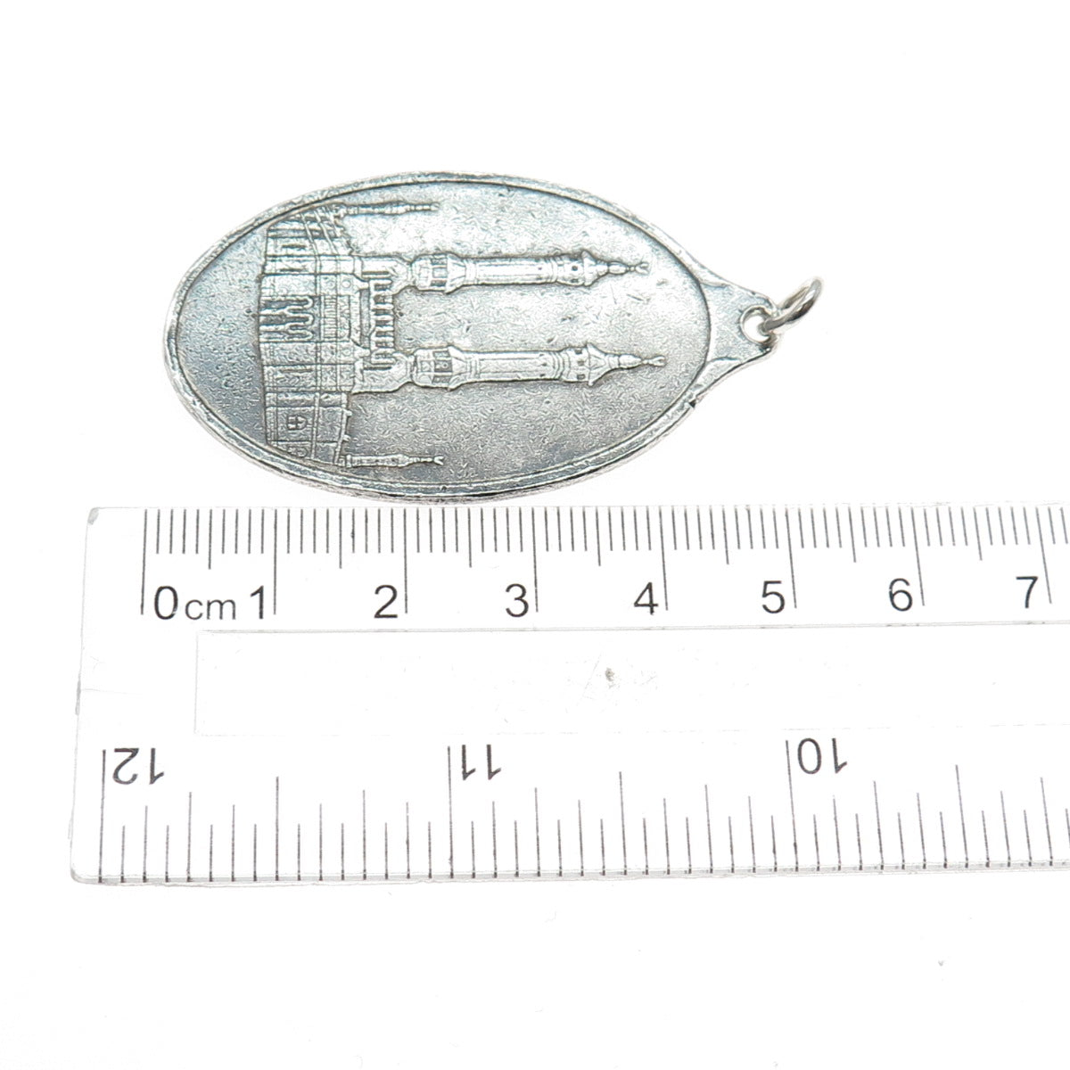 999 Fine Silver Vintage PAMP Suisse Essayeur Fondeur 15.0g Kaaba Mecca Pendant