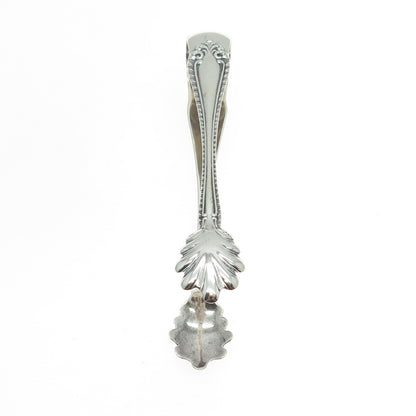 ALVIN 925 Sterling Silver Antique Art Deco 1910 Melrose Sugar Tongs