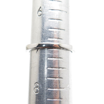 925 Sterling Silver Round-Cut C Z Flower Ring Size 7