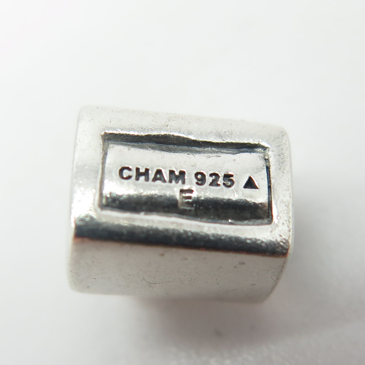 CHAMILIA 925 Sterling Silver Round-Cut C Z Retro Camera Bead Charm