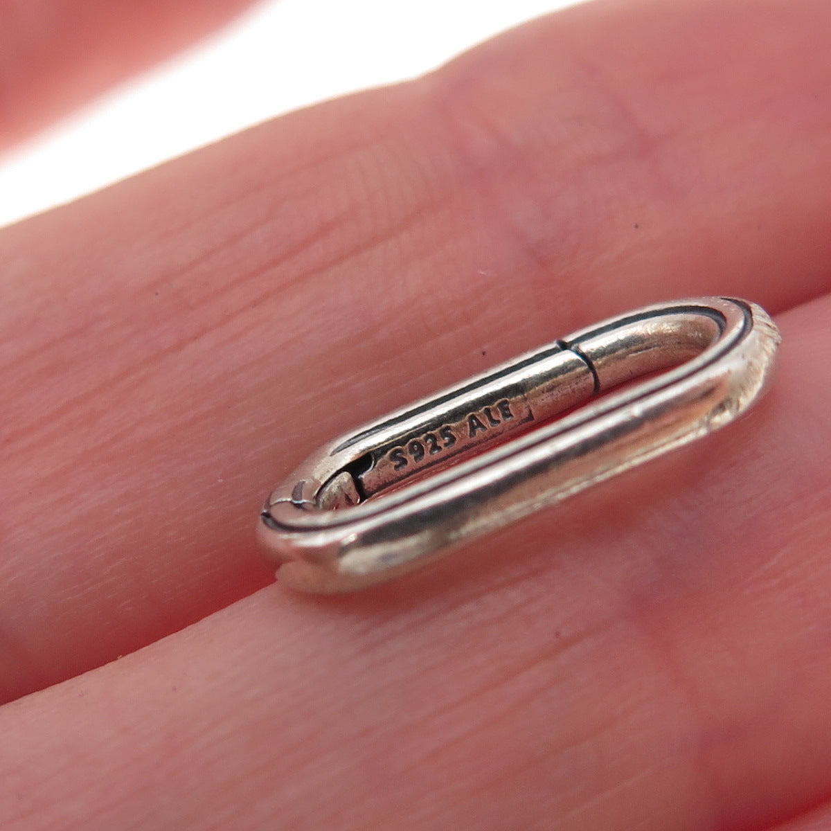 Pandora 925 Sterling Silver ME Rectangular Openable Link for Bracelet